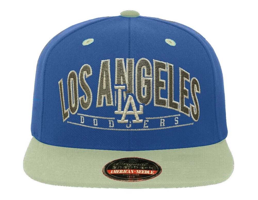 American Needle Vintage Los Angeles Dodgers Arch Snapback Hat / Cap - NWT